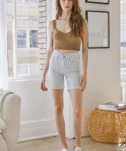 KANCAN Rylee High Rise Bermuda Shorts