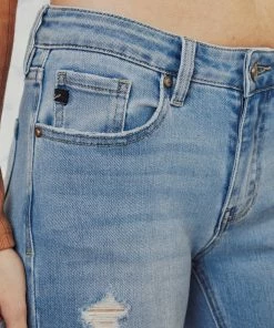 KANCAN Flare & Bootcut Tara Mid Rise Flare Jeans