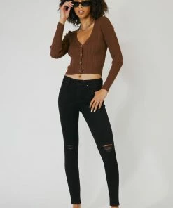 KANCAN Naya Low Rise Super Skinny Jeans