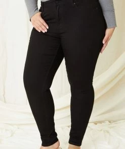 KANCAN Jessia High Rise Super Skinny Jeans - Plus
