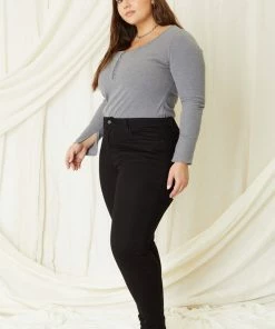 KANCAN Jessia High Rise Super Skinny Jeans - Plus