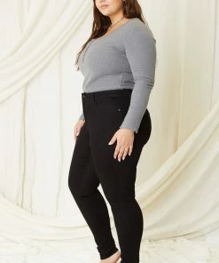 KANCAN Jessia High Rise Super Skinny Jeans - Plus