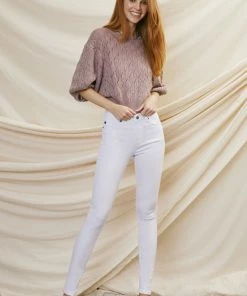 KANCAN Alabaster High Rise Super Skinny Jeans