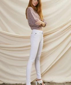 KANCAN Alabaster High Rise Super Skinny Jeans