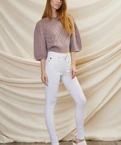 KANCAN Alabaster High Rise Super Skinny Jeans