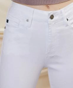 KANCAN Alabaster High Rise Super Skinny Jeans