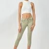 Official Kancan USA Lilian Mid Rise Capris Skinny