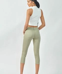 Official Kancan USA Lilian Mid Rise Capris Skinny