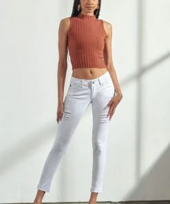 KANCAN June Low Rise Ankle Skinny Jeans