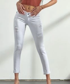 KANCAN June Low Rise Ankle Skinny Jeans