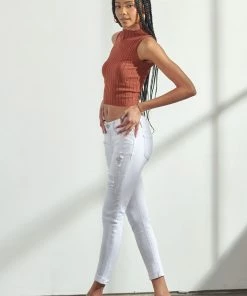 KANCAN June Low Rise Ankle Skinny Jeans