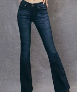 KANCAN Trisha Mid Rise Classic Flare Jeans 12 KANCAN Trisha Mid Rise Classic Flare Jeans