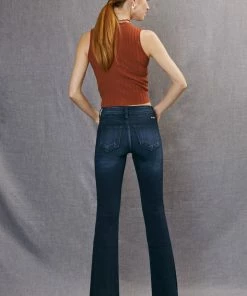KANCAN Trisha Mid Rise Classic Flare Jeans 14 KANCAN Trisha Mid Rise Classic Flare Jeans