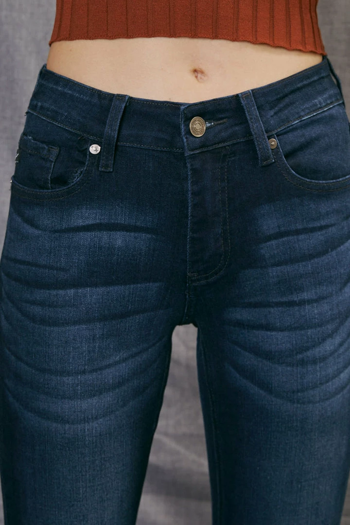 KANCAN Trisha Mid Rise Classic Flare Jeans 8 KANCAN Trisha Mid Rise Classic Flare Jeans