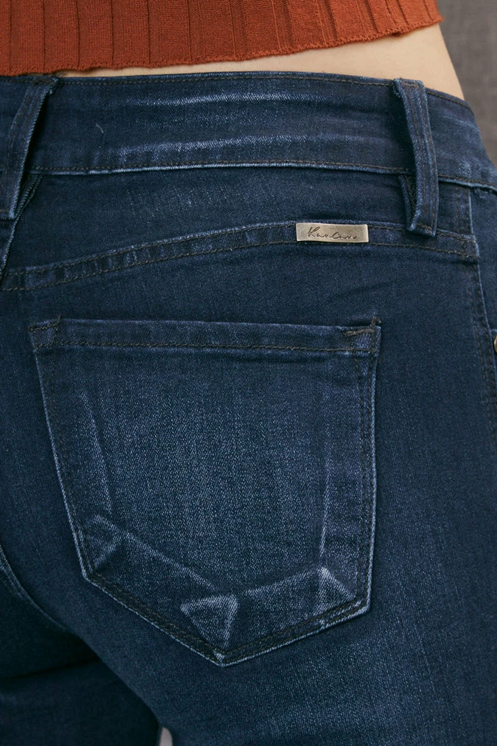 KANCAN Trisha Mid Rise Classic Flare Jeans 9 KANCAN Trisha Mid Rise Classic Flare Jeans