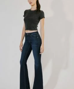 KANCAN Samuel Mid Rise Flare Jeans