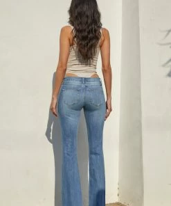 KANCAN Samuel Mid Rise Flare Jeans
