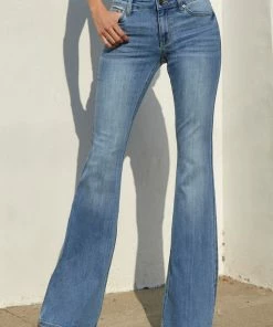 KANCAN Samuel Mid Rise Flare Jeans