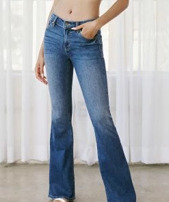KANCAN Samuel Mid Rise Flare Jeans