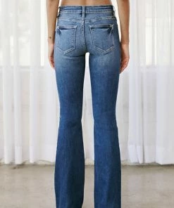 KANCAN Samuel Mid Rise Flare Jeans