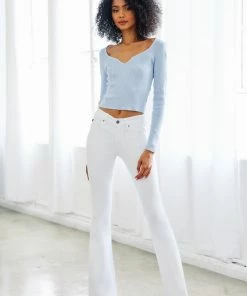 KANCAN Alaska Mid Rise Flare Jeans