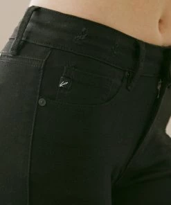 KANCAN Brianna Mid Rise Cropped Skinny Jeans