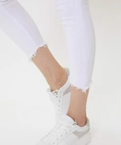 KANCAN Brianna Mid Rise Cropped Skinny Jeans
