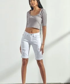 KANCAN Jade Mid Rise Bermuda Shorts Shorts & Skirts