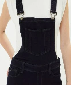 KANCAN Topanga High Rise Ankle Skinny Overalls
