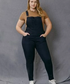 KANCAN Angelica High Rise Overall Skinny Jeans - Plus
