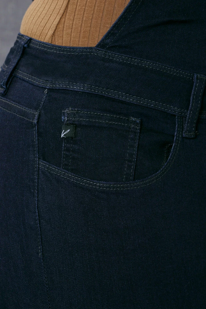 KANCAN Angelica High Rise Overall Skinny Jeans - Plus 9 KANCAN Angelica High Rise Overall Skinny Jeans - Plus