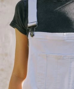 KANCAN Topanga High Rise Ankle Skinny Overalls