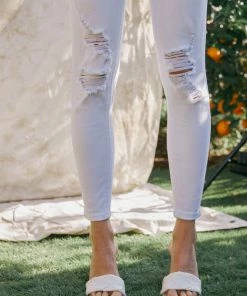 KANCAN Topanga High Rise Ankle Skinny Overalls