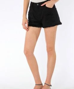 KANCAN Ethel High Rise Distressed Shorts Shorts & Skirts