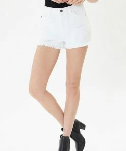 KANCAN Ethel High Rise Distressed Shorts Shorts & Skirts