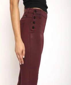 KANCAN Georgie High Rise Coated Super Skinny Jeans