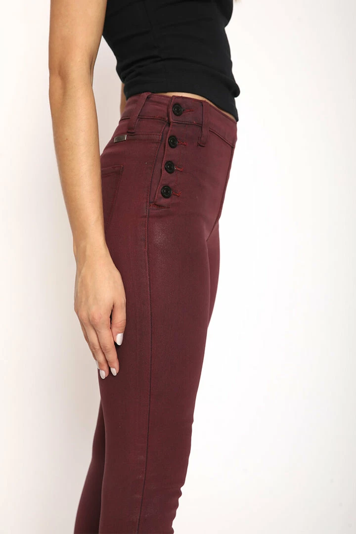 KANCAN Georgie High Rise Coated Super Skinny Jeans 4 KANCAN Georgie High Rise Coated Super Skinny Jeans