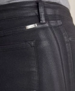 KANCAN Teresa High Rise Coated Super Skinny Jeans - Plus