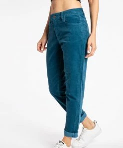 KANCAN Leah High Rise Mom Fit Corduroy Pants