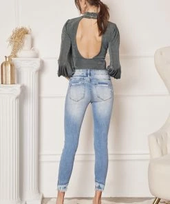 KANCAN Penn Maternity Ankle Skinny Jeans