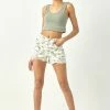 KANCAN Paisley Ultra High Rise Shorts