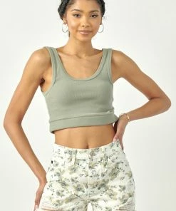 KANCAN Paisley Ultra High Rise Shorts