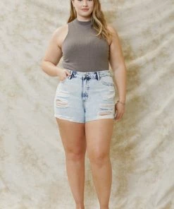 KANCAN Monty Ultra High Rise Shorts - Plus