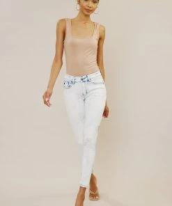 KANCAN Ezra Mid Rise Super Skinny Jeans
