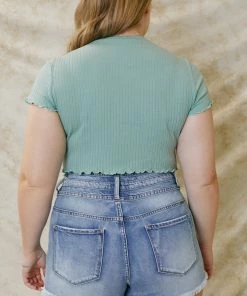 KANCAN Judie Ultra High Rise Shorts - Plus 14 KANCAN Judie Ultra High Rise Shorts - Plus