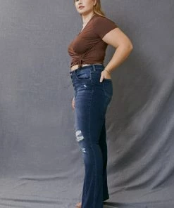 KANCAN Mandy High Rise Flare Jeans - Plus 29 KANCAN Mandy High Rise Flare Jeans - Plus
