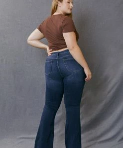 KANCAN Mandy High Rise Flare Jeans - Plus 30 KANCAN Mandy High Rise Flare Jeans - Plus