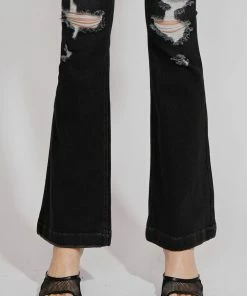 KANCAN Harlowe Mid Rise Flare Jeans Flare & Bootcut