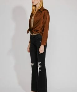 KANCAN Harlowe Mid Rise Flare Jeans Flare & Bootcut