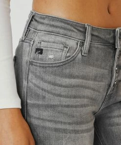 KANCAN Harlowe Mid Rise Flare Jeans Flare & Bootcut